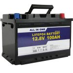 GEL / AGM înlocuire baterie de stocare a energiei solare 12v 100ah LifePo4 Baterie litiu-ion