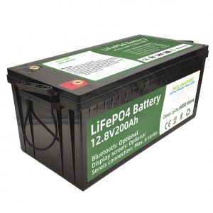 Vânzare la cald 2,56KWh lifepo4 batteri 12v 200Ah 6000 cic baterie rv