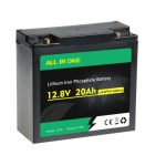 Pachet de baterii reîncărcabile cu ciclu profund Lifepo4 12V 20AH Lithium ion OEM