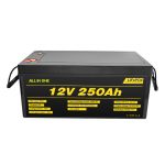 Cele mai populare cele mai bune baterii pentru sistemul solar Pachet 12V 250Ah LiFePO4 Baterie litiu-ion