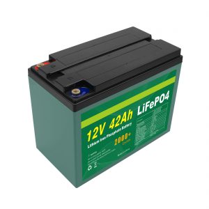 Întreținere personalizată Solar 12v 40ah 42ah Lifepo4 Cell Lifepo4 Battery Pack With BMS