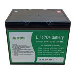 ALL IN ONE Cilindric 2000 baterii litiu baterie 12v60Ah pachet de baterii pentru stocarea energiei