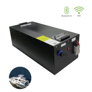 baterii reîncărcabile LiFePO4 16S1P 48V 100Ah personalizate flexibile Akku pentru ambarcațiuni marine și ambarcațiuni pentru iahturi Cu Bluetooth